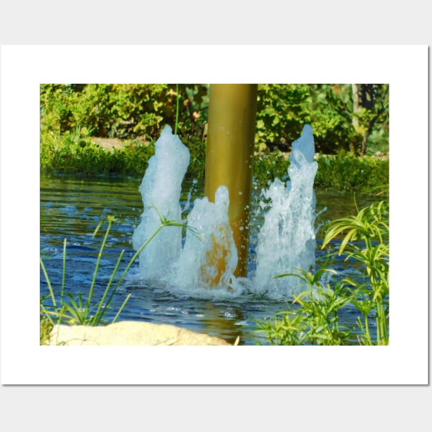 Water dance Wall Art by FriendlyComputerHelp